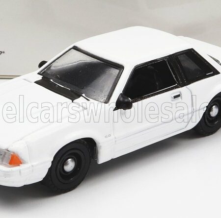 GREENLIGHT 1/64 FORD USA | MUSTANG SSP POLICE 1987 | WHITE