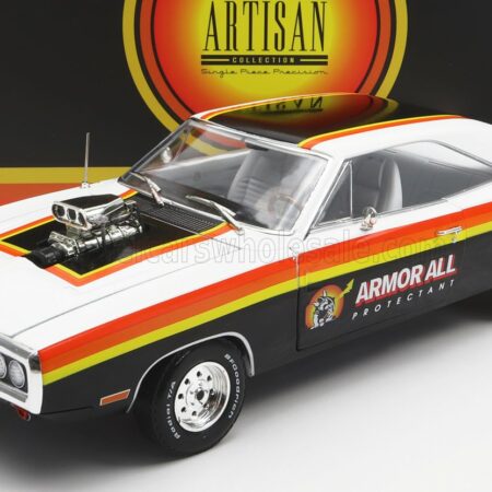 GREENLIGHT 1/18 DODGE | CHARGER COUPE 1970 | WHITE BLACK RED YELLOW