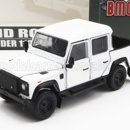 BM-CREATIONS 1/64 LAND ROVER | DEFENDER 110 PICK-UP 1995 | WHITE