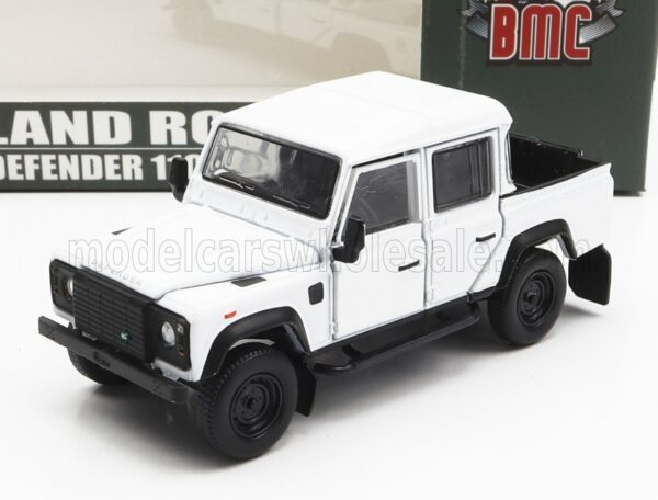 BM-CREATIONS 1/64 LAND ROVER | DEFENDER 110 PICK-UP 1995 | WHITE