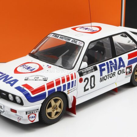 IXO-MODELS 1/18 BMW | 3-SERIES M3 (E30) TEAM BMW FINA N 20 RALLY 1000 LAKES 1989 M.DUEZ - A.LOPES | WHITE RED BLUE