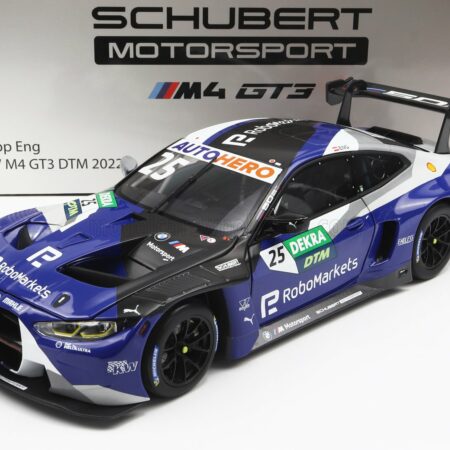 MINICHAMPS 1/18 BMW | 4-SERIES M4 GT3 TEAM SCHUBERT MOTORSPORT N 25 DTM SEASON 2022 P.ENG | BLUE BLACK