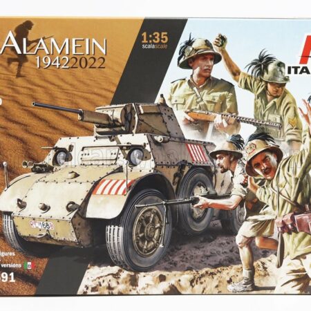 ITALERI 1/35 TANK | AUTOBLINDA AB 41 EL ALAMEIN MILITARY 1942 | /