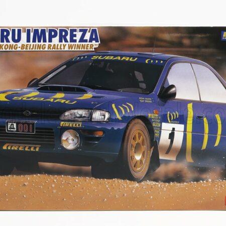 HASEGAWA 1/24 SUBARU | IMPREZA 555 N 1 WINNER RALLY HONG KONG BEIJING 1994 P.BOURNE - T.SIRCOMBE | /