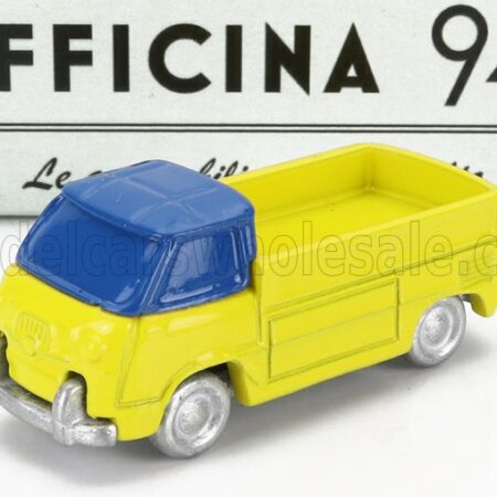 OFFICINA-942 1/76 FIAT | 600M CAMIONCINO CORIASCO 1956 | YELLOW BLUE