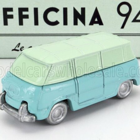 OFFICINA-942 1/76 FIAT | 600M VAN FURGONCINO CORIASCO 1956 | LIGHT BLUE GREEN