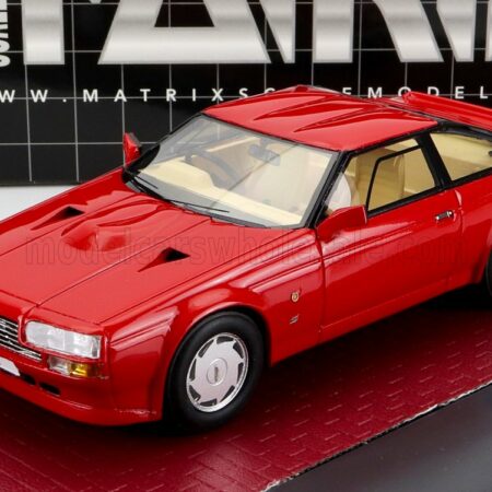 MATRIX SCALE MODELS 1/43 ASTON MARTIN | V8 ZAGATO 1986 | RED