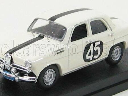 RIO-MODELS 1/43 ALFA ROMEO | GIULIETTA TI RALLY TOUR DE FRANCE N 45 | WHITE