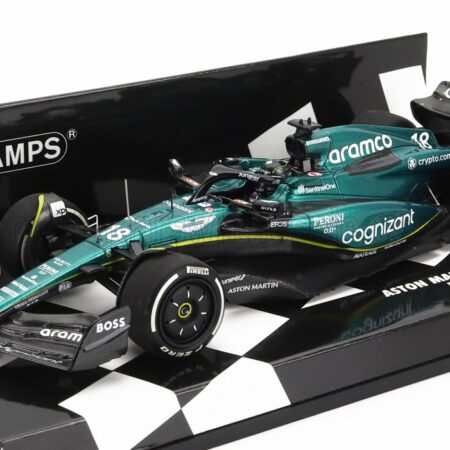 MINICHAMPS 1/43 ASTON MARTIN | F1  AMR23 TEAM ARAMCO COGNIZANT N 18 SEASON 2023 LANCE STROLL | GREEN