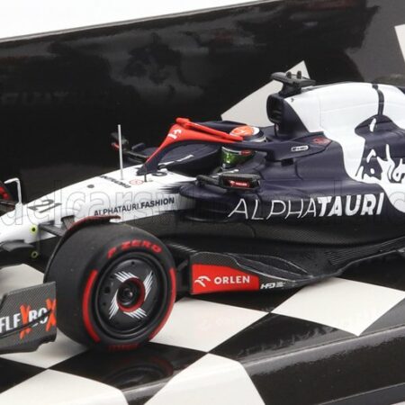 MINICHAMPS 1/43 ALPHA TAURI | F1  AT04 TEAM ALPHA TAURI N 21 SEASON 2023 NYCK DE VRIES | BLUE WHITE