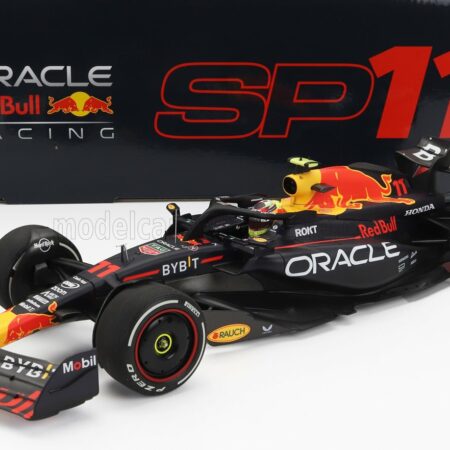 MINICHAMPS 1/18 RED BULL | F1  RB19 TEAM ORACLE RED BULL RACING N 11 SEASON 2023 SERGIO PEREZ | MATT BLUE