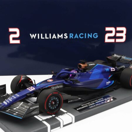 MINICHAMPS 1/18 WILLIAMS | F1  FW45 TEAM WILLIAMS RACING N 23 SEASON 2023 ALEXANDER ALBON | BLUE