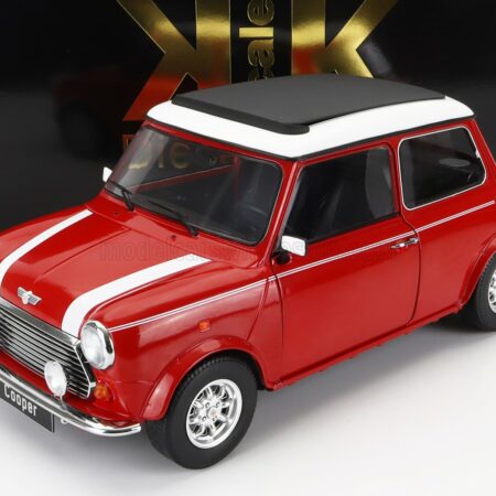 KK-SCALE 1/12 MINI | COOPER SUNROOF LHD 1992 | RED WHITE