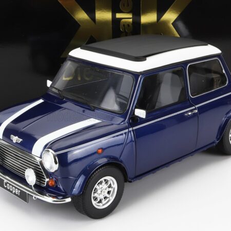 KK-SCALE 1/12 MINI | COOPER SUNROOF LHD 1992 | BLUE MET WHITE