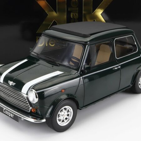 KK-SCALE 1/12 MINI | COOPER SUNROOF LHD 1992 | DARK GREEN WHITE