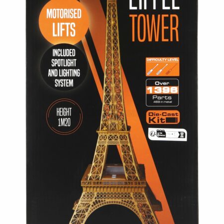 IXO-MODELS 1/8 ACCESSORIES | TORRE EIFFEL PARIGI - EIFFEL TOWER PARIS 1889 - Alt.HEIGHT 120 cm - 1396 PEZZI - 1396 PIECES - INCLUDED SPOTLIGHT AND LIGHTING SYSTEM | BRONZE