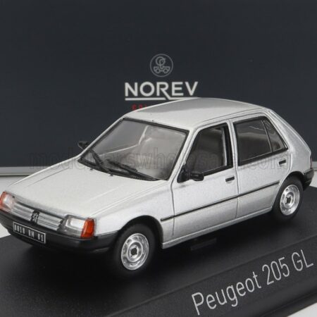 NOREV 1/43 PEUGEOT | 205 GL 1988 | SILVER