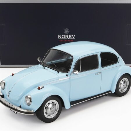 NOREV 1/18 VOLKSWAGEN | BEETLE 1303 MAGGIOLINO 1973 | LIGHT BLUE