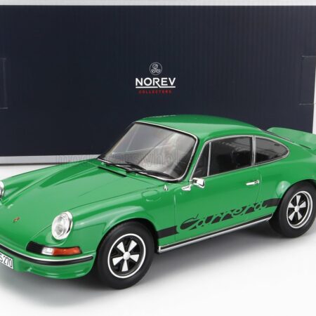 NOREV 1/18 PORSCHE | 911 CARRERA RS 2.7 COUPE 1973 | GREEN BLACK