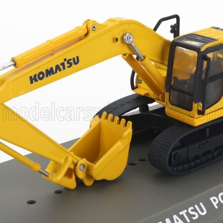 EDICOLA 1/72 KOMATSU | PC200LC HYBRID ESCAVATORE CINGOLATO - TRACTOR EXCAVATOR | YELLOW BLACK