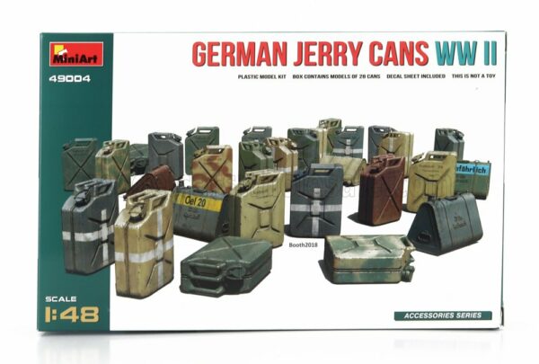 MINIART 1/48 ACCESSORIES | GERMAN JERRY CANS | /