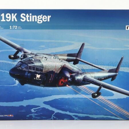 ITALERI 1/72 FIRECHILD AIRCRAFT | AC-119K STINGER MILITARY AIRPLANE 1968 | /