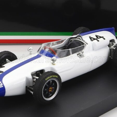 BRUMM 1/43 COOPER | F1  T56 N 44 BELGIUM GP 1961 M.GREGORY | WHITE BLUE