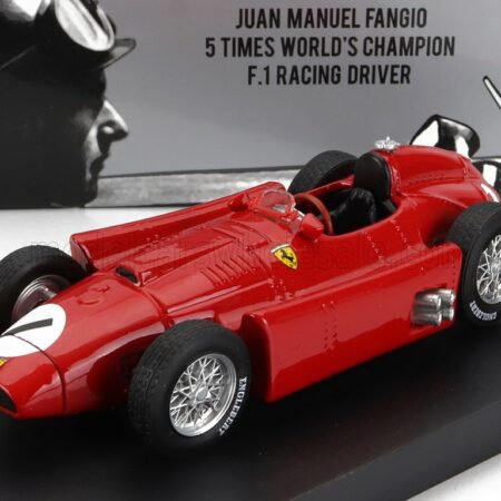 BRUMM 1/43 FERRARI | F1  LANCIA D50 N 1 WINNER BRITISH GP JUAN MANUEL FANGIO 1956 WORLD CHAMPION | RED