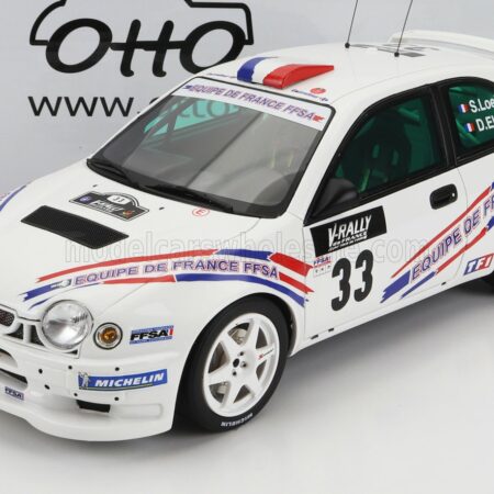 OTTO-MOBILE 1/18 TOYOTA | COROLLA WRC N 33 RALLY TOUR DE COURSE 2000 S.LOEB - D.ELENA | WHITE