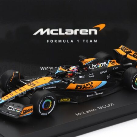 SPARK-MODEL 1/64 McLAREN | F1  MCL60 TEAM McLAREN N 81 SEASON 2023 OSCAR PIASTRI | ORANGE BLACK BLUE