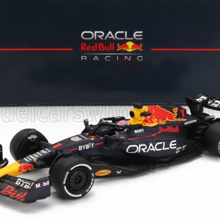 SPARK-MODEL 1/64 RED BULL | F1  RB19 TEAM ORACLE RED BULL RACING N 1 WORLD CHAMPION SEASON 2023 MAX VERSTAPPEN | MATT BLUE