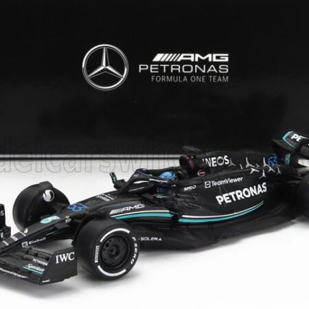 SPARK-MODEL 1/64 MERCEDES GP | F1 W14 TEAM MERCEDES-AMG PETRONAS FORMULA ONE N 63 SEASON 2023 GEORGE RUSSEL | MATT BLACK