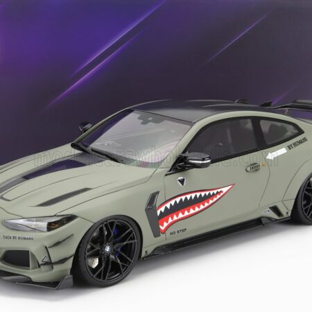 GLM-MODELS 1/18 BMW | 4-SERIES M4 (G82) IMP-PERFORMANCE BY HUMANS LOUISIANA 2022 | LIZARD GREY