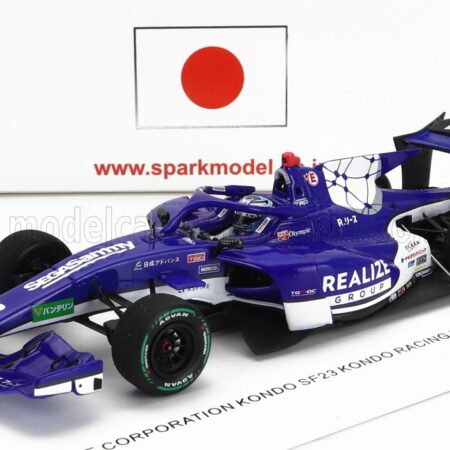 SPARK-MODEL 1/43 DALLARA | SF23 TOYOTA TRD01F TEAM KONDO RACING N 3 SUPER FORMULA SEASON 2023 KENTA YAMASHITA | BLUE WHITE