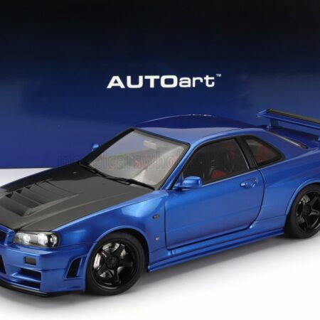 AUTOART 1/18 NISSAN | SKYLINE GT-R (R34) Z-TUNE 2002 | BAYSIDE BLUE CARBON