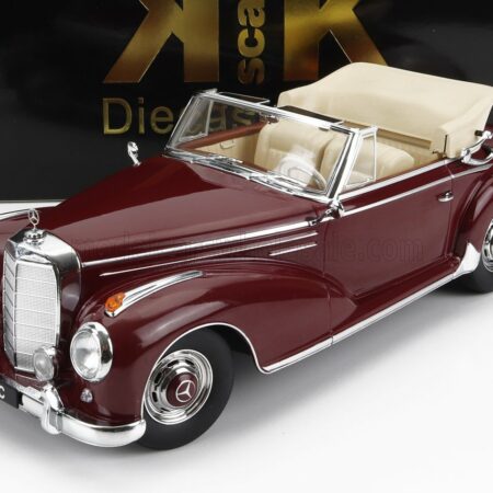 KK-SCALE 1/18 MERCEDES BENZ | 300S SC CABRIOLET (W188) SOFT-TOP OPEN 1967 | RED