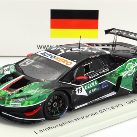 SPARK-MODEL 1/43 LAMBORGHINI | HURACAN GT3 EVO N 19 GRT DTM 2022 ROLF INEICHEN | BLACK GREEN