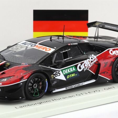 SPARK-MODEL 1/43 LAMBORGHINI | HURACAN GT3 EVO N 85 GRT DTM SEASON 2022 CLEMENS SCHMID | RED BLACK