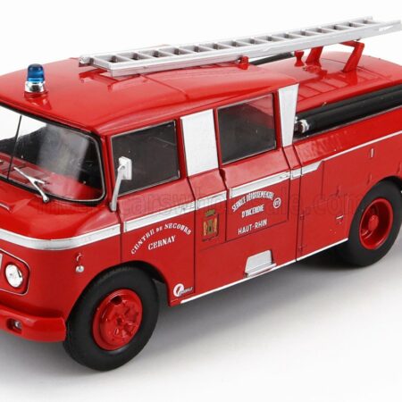 EDICOLA 1/43 CITROEN | 46 CDC TANKER TRUCK 1968 - FIRE ENGINE - VIGILI DEL FUOCO - FEUERWEHR | RED