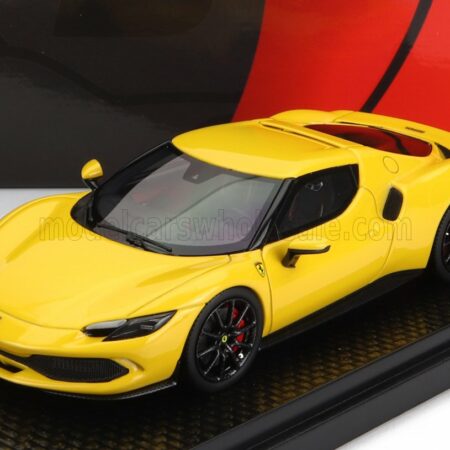 BBR-MODELS 1/43 FERRARI | 296 GTB HYBRID 830HP V6 2021 | GIALLO MODENA - YELLOW