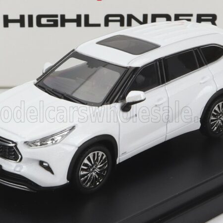 LCD-MODEL 1/64 TOYOTA | HIGHLANDER 2022 | WHITE