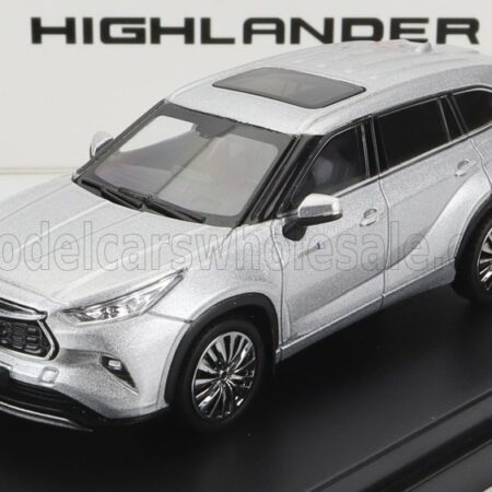 LCD-MODEL 1/64 TOYOTA | HIGHLANDER 2022 | SILVER