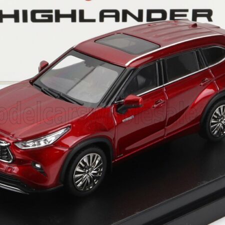 LCD-MODEL 1/64 TOYOTA | HIGHLANDER 2022 | RED