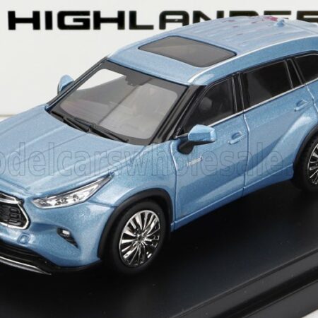 LCD-MODEL 1/64 TOYOTA | HIGHLANDER 2022 | MOONDUST BLUE