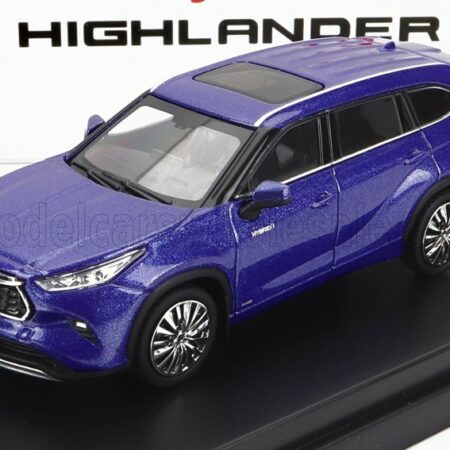 LCD-MODEL 1/64 TOYOTA | HIGHLANDER 2022 | BLUE