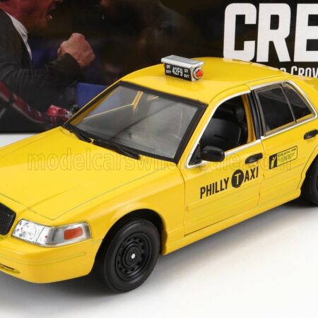 GREENLIGHT 1/24 FORD USA | CROWN VICTORIA PHILLY TAXI 2015 - CREED | YELLOW