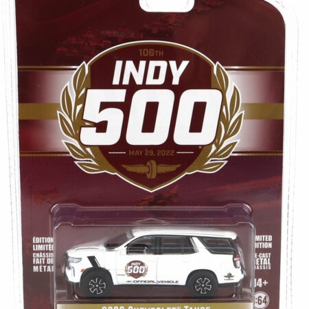 GREENLIGHT 1/64 CHEVROLET | TAHOE OFFICIAL PACE CAR INDIANAPOLIS 500 MILE RACE 2022 | WHITE