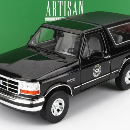 GREENLIGHT 1/18 FORD USA | BRONCO MONTANA LIVESTOCK ASSOCIATION 1992 - YELLOWSTONE | BLACK