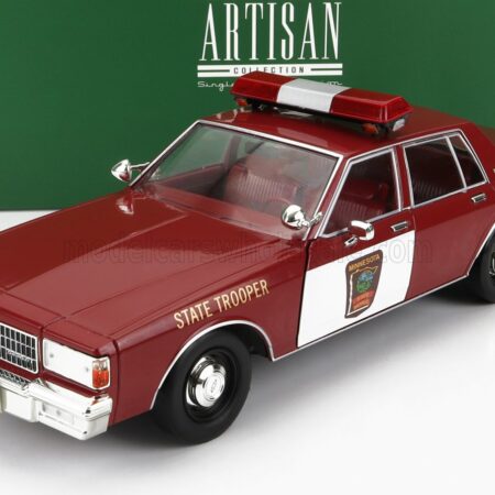 GREENLIGHT 1/18 CHEVROLET | CAPRICE MINNESOTA POLICE DEPARTMENT STATE TROOPER 1987 - FARGO | RED WHITE