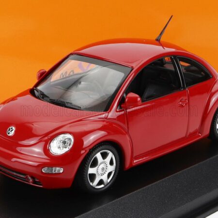 MINICHAMPS 1/43 VOLKSWAGEN | NEW BEETLE 1998 | RED